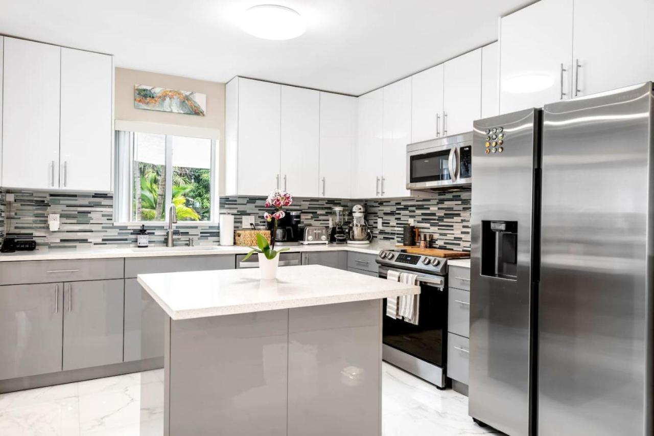 Modern Bungalow Near Wilton Drive I Pool Table Fort Lauderdale Kültér fotó