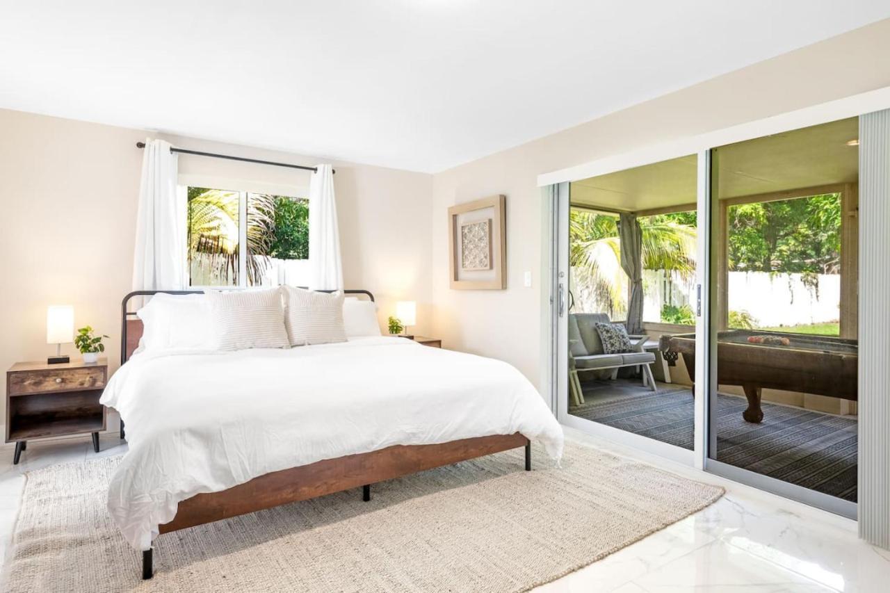 Modern Bungalow Near Wilton Drive I Pool Table Fort Lauderdale Kültér fotó