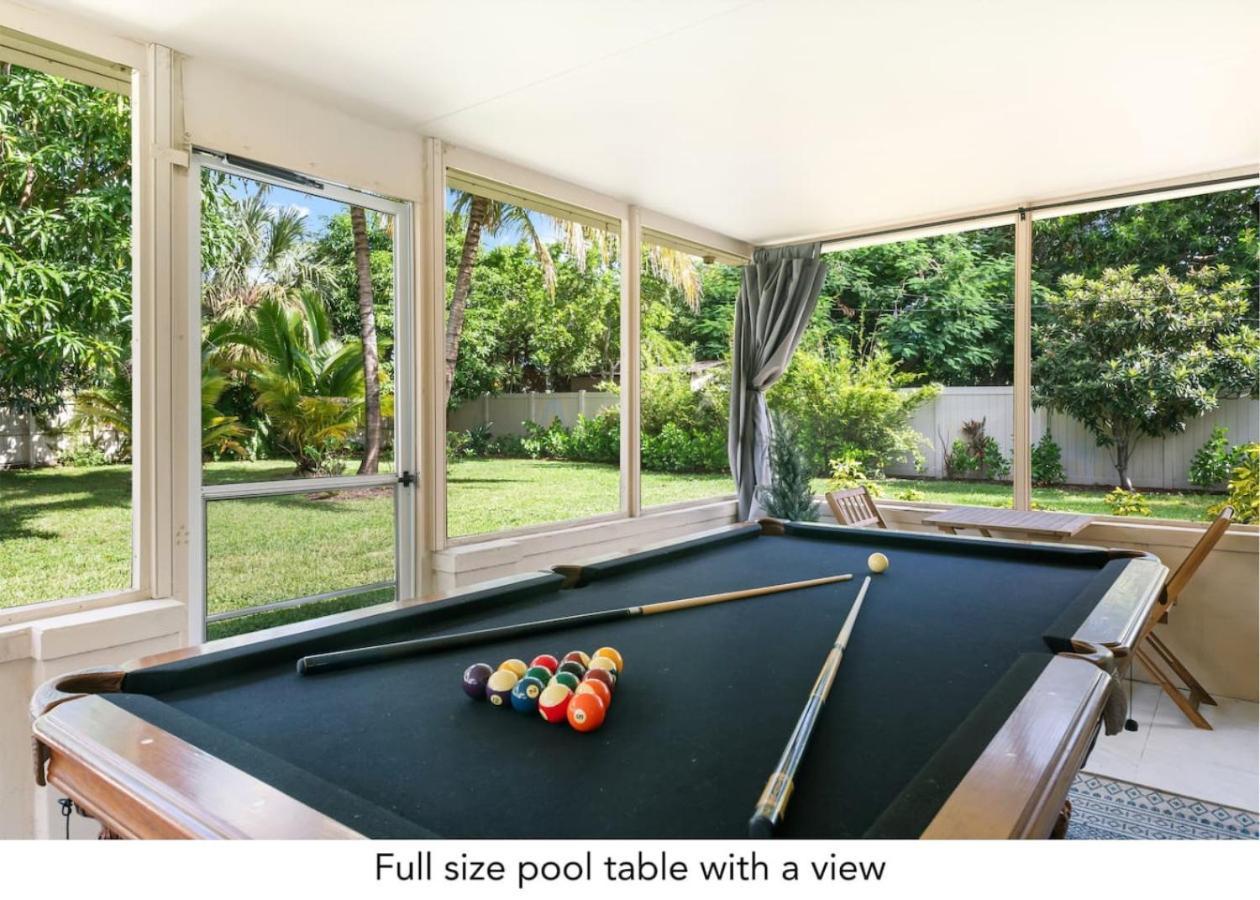 Modern Bungalow Near Wilton Drive I Pool Table Fort Lauderdale Kültér fotó