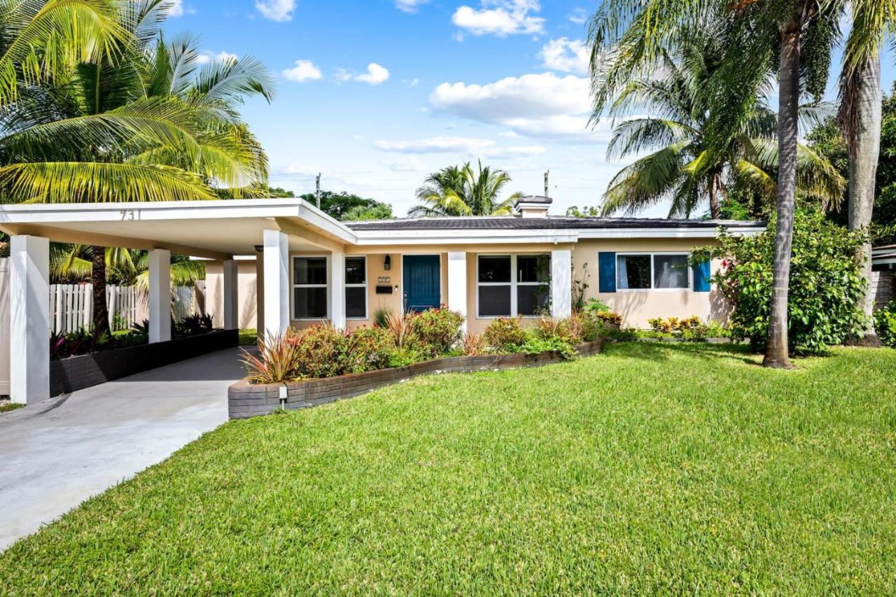 Modern Bungalow Near Wilton Drive I Pool Table Fort Lauderdale Kültér fotó
